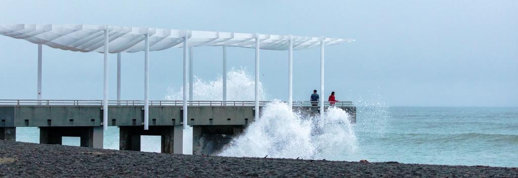 Die Marine Parade in Napier.