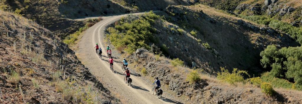 Riding The Otago Central Rail Trail