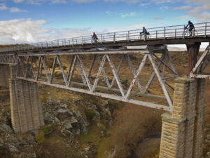 Middlemarch is the start, or the end, of the iconic Otago Central Rail Trail.