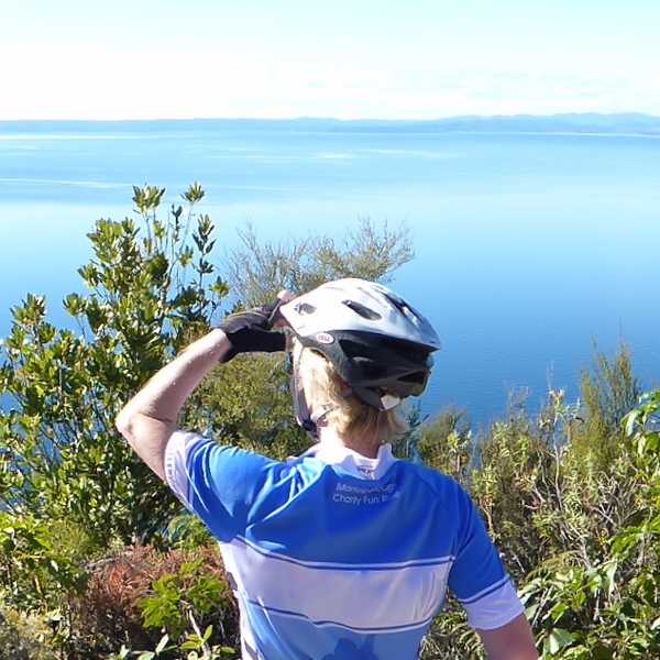 The stunning Great Lake Trail follows the shores of beautiful Lake Taupo, New Zealand's largest lake.