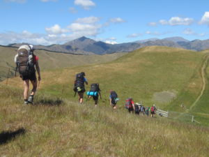 Undulating hills and pretty lagoon views characterise this trail.