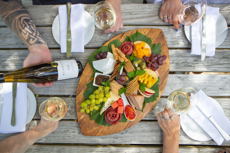 Grazing platter at the Malborough Food & Wine Festival