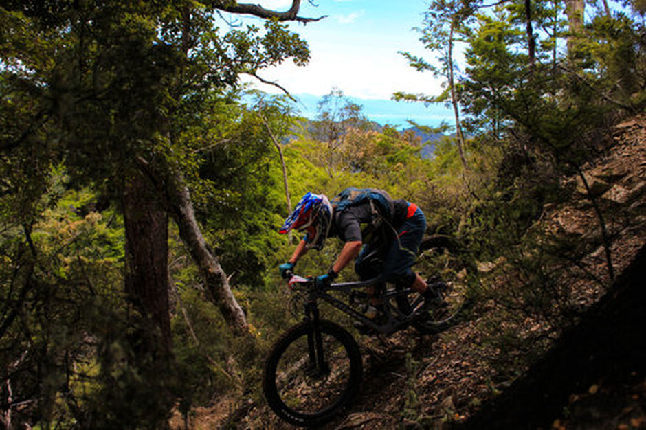 Sharlands' technically demanding trails have all been built by locals.