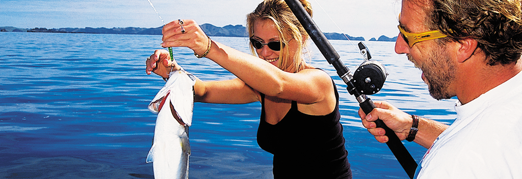 Sea fishing in the Bay of Islands