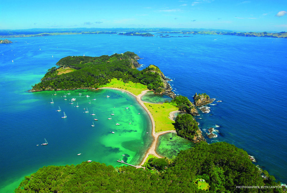 The Bay of Islands is New Zealand's premier cruising ground. You can explore a different island every day.