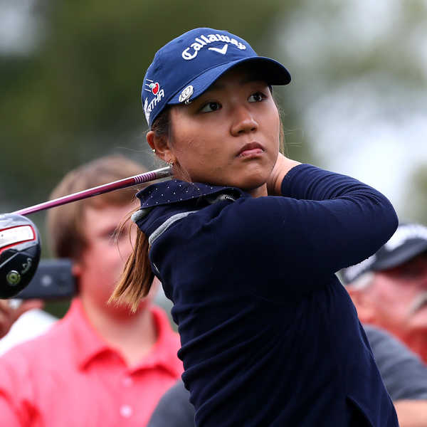 Young New Zealand golfer Lydia Ko.
