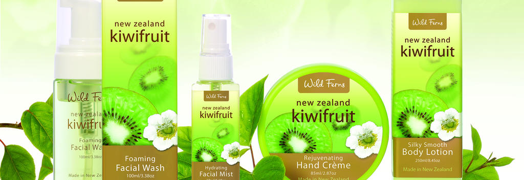 Antioxidant-rich kiwifruit extracts make this Wild Ferns' beauty range an eternal favourite.