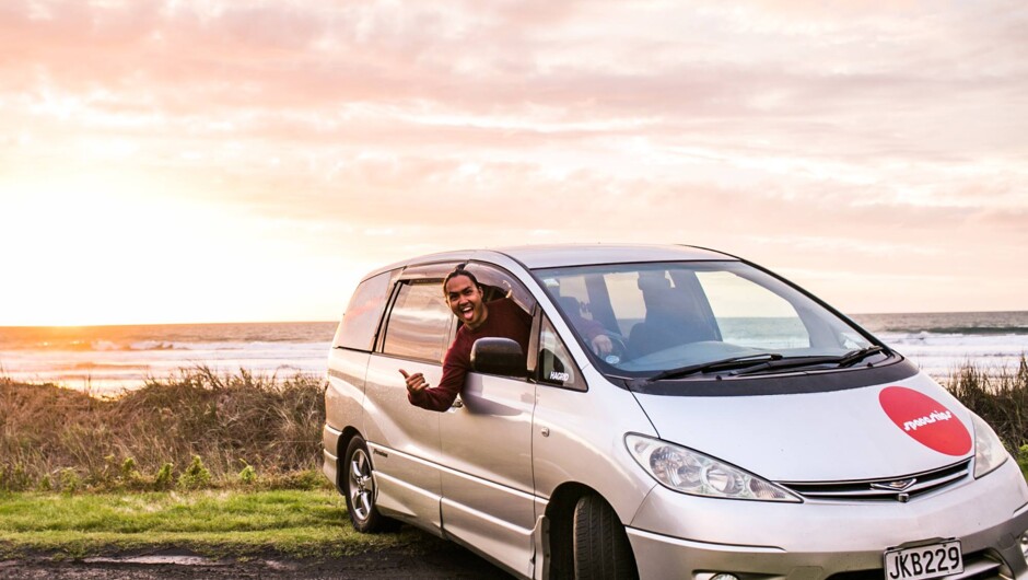 Spaceships in New Zealand. The best rental rates on Budgetcampervans.com