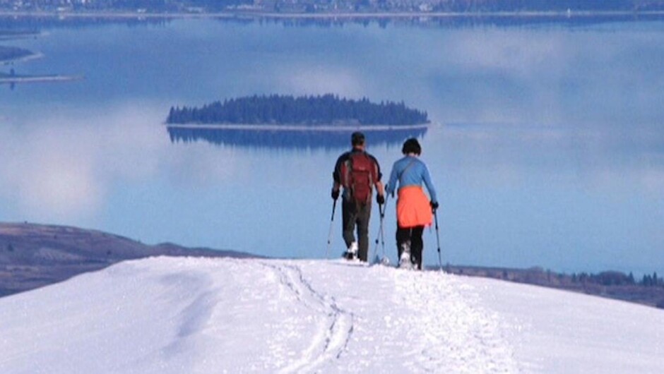 Enjoy New Zealand's high country on snowshoes!