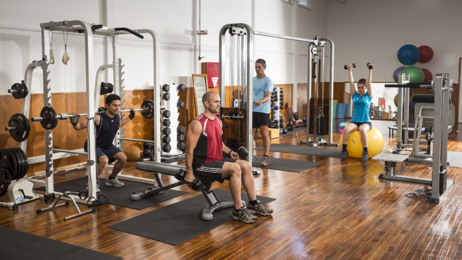 We have a fully equipped Gym with inexpensive day and week rates