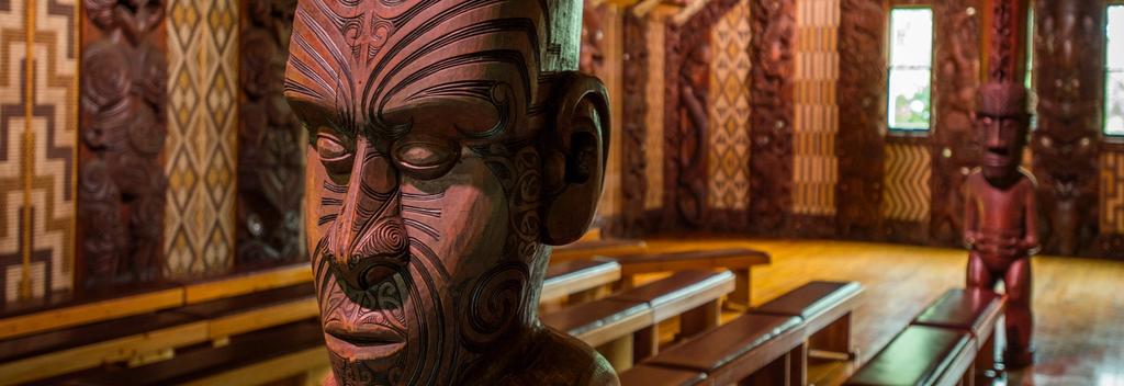 Traditional Māori meeting house