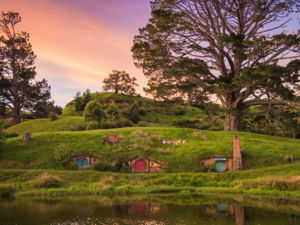 From dramatic mountain ranges to soft sweeping countryside, New Zealand truly is Middle-earth. This image embodies the magic and beauty of New Zealand