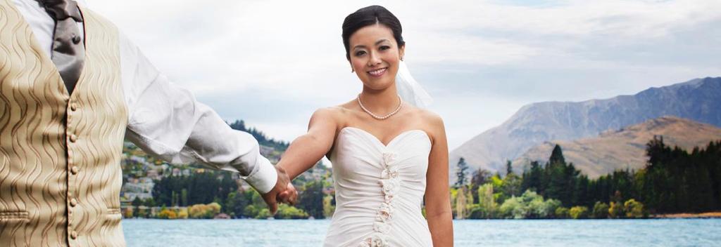 Unverfälscht, zeitlos und echt: Die Landschaften in Neuseeland spiegeln die Emotionen einer perfekten Hochzeit wider.