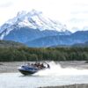 Combine adventure with a unique wilderness experience when you go jet boating on the Dart River in Mount Apsiring National Park.