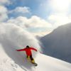 Powder boarding at The Remarkables