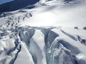 Heliskiing in Queenstown.