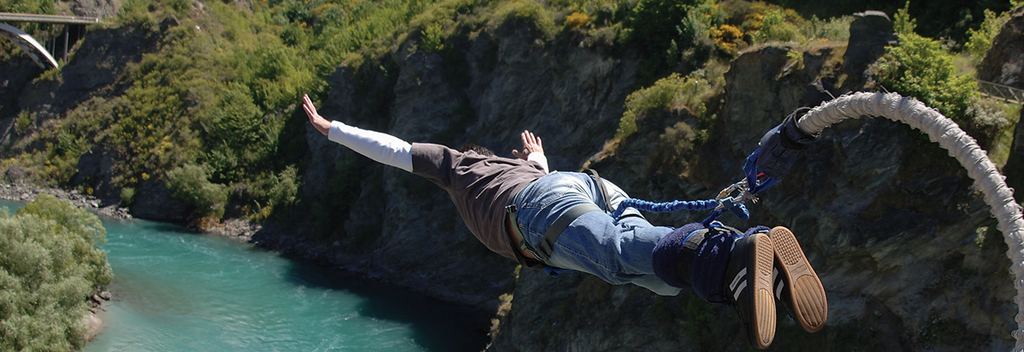 Wagen Sie einen Bungeesprung von der Kawarau Bridge.