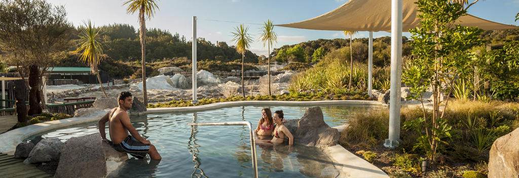 Make the most of Rotorua's geothermal magic with a soak in a natural hot pool.