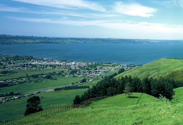 Known as the 'sunny side of the mountain', beautiful Ngongotaha sits on the northwest shores of Lake Rotorua.