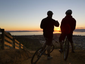 Soak up panoramic views of Rotorua and its lake high above the city.