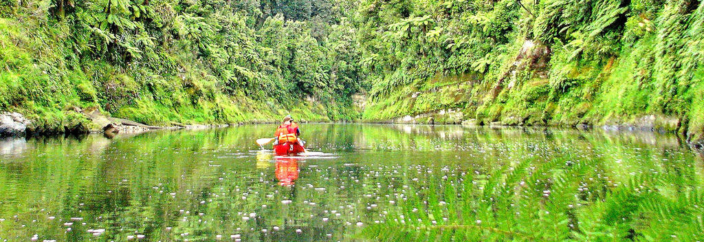 Im Kajak oder Kanu auf dem Whanganui River