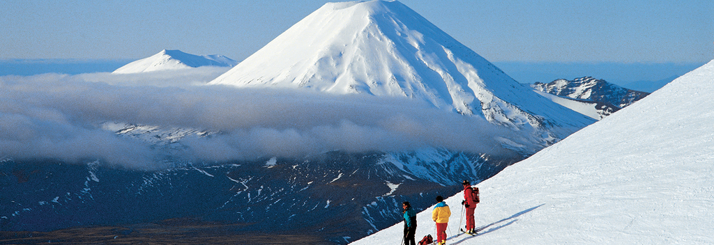 View from Whakapapa skifield, Mt Ruapehu