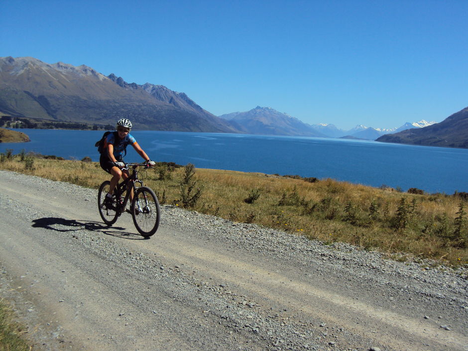 Explore rustic rural settings as you ride the Around the Mountains cycle trail