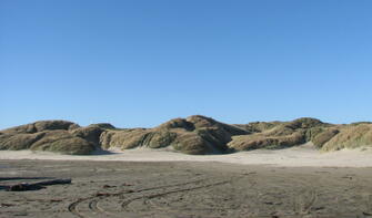 At the southern end of Oreti Beach is Sandy Point, a natural playground for walking, mountain biking and horse riding.