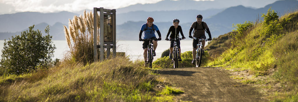 The Dunes Trail offers stunning panoramas out towards East Cape.