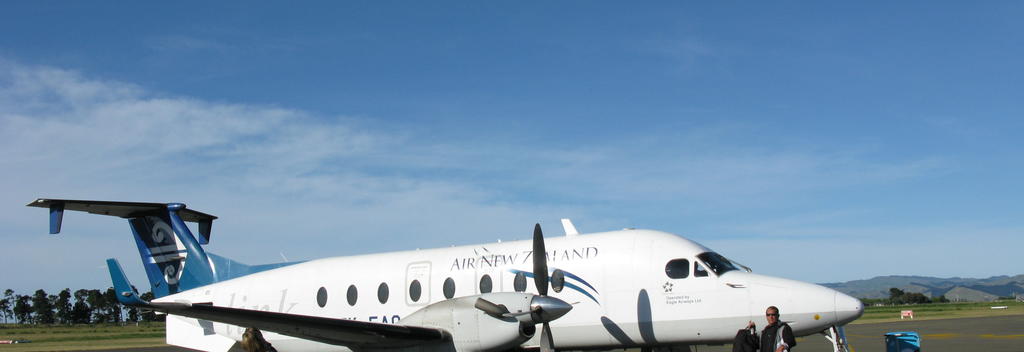 Various flights travel to and from Gisborne airport from all over the North Island.