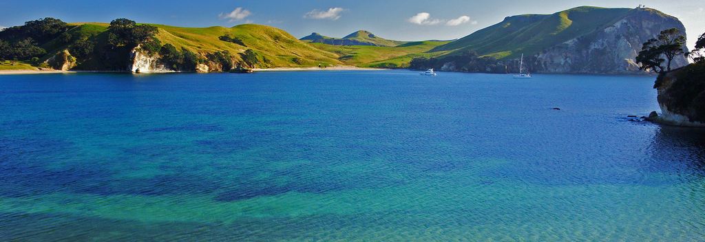 The Mercury Islands, near Whitianga, are popular for fishing