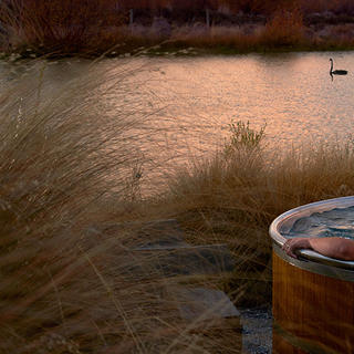 Immerse yourself in pure mountain water while soaking in the beautiful Mackenzie Country scenery around you at Hot Tubs Ōmarama 