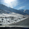 即使白雪皑皑，也掩盖不住林迪斯通道（Lindis Pass）的美。