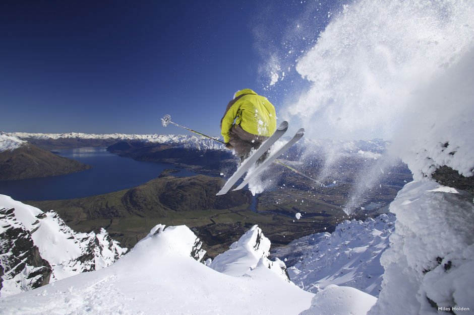 Get some air on The Remarkables surrounded by unforgettable views