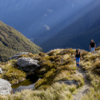 阿斯派灵山国家公园（Mt Aspiring National Park）内的法国岭步道。