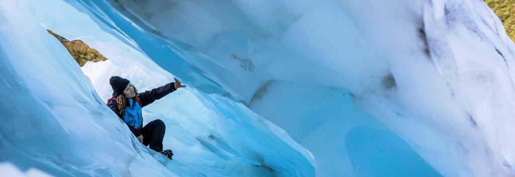 Mit dem Franz Josef Gletscher auf Tuchfühlung