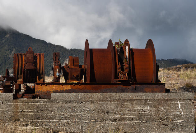 An old mining site on the South Island's West Coast has become a popular attraction for historical fiction enthusiasts.