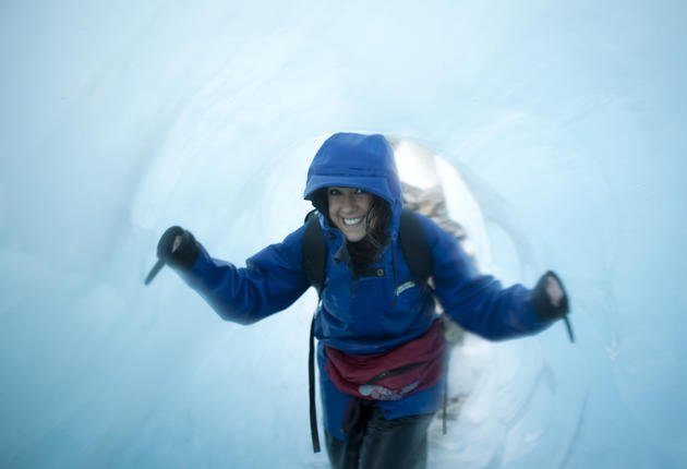 Erfahre alles über Gletscherwanderungen am Fox Glacier und Franz Josef Glacier. Es gibt keinen besseren Ort um Gletscher zu besuchen, als Neuseeland.