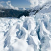 Den Franz Josef Gletscher gibt es schon seit Ewigkeiten, und er verändert immer wieder sein Gesicht.