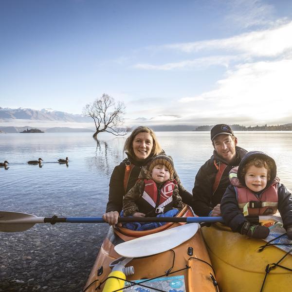 Kayak Lake Wanaka