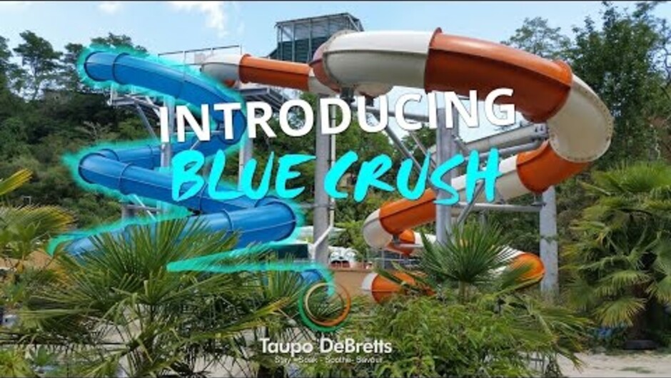 Introducing The Blue Crush Hyrdroslide at Taupo DeBretts