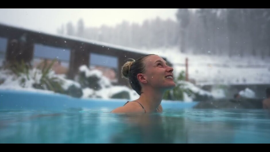 Winter Fun at Tekapo Springs, Lake Tekapo, New Zealand