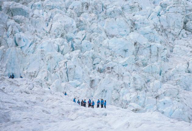 Fox Glacier and Franz Josef Glacier are New Zealand's most accessible glaciers.