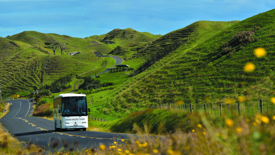 New Zealand's North Island by coach.