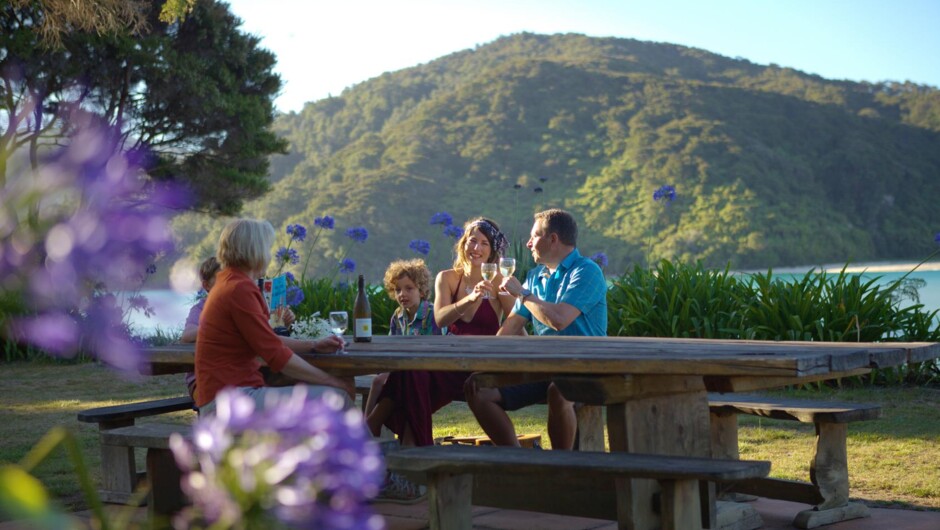 All inclusive, lodge-based trips in Abel Tasman National Park.