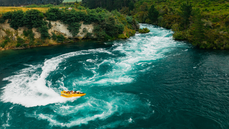 See these beautiful blues for yourself - on board Rapids Jet.