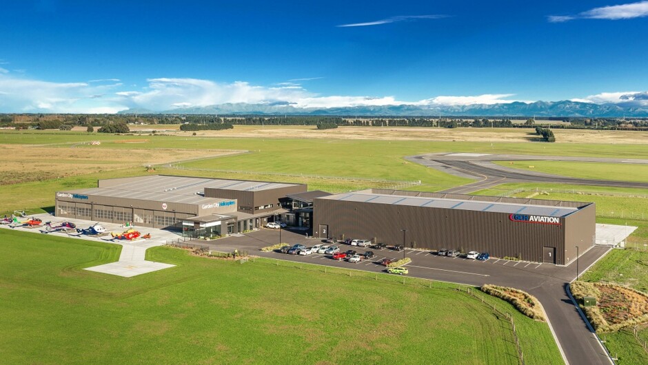 Flights depart from 73 Grays Road - Christchurch Airport