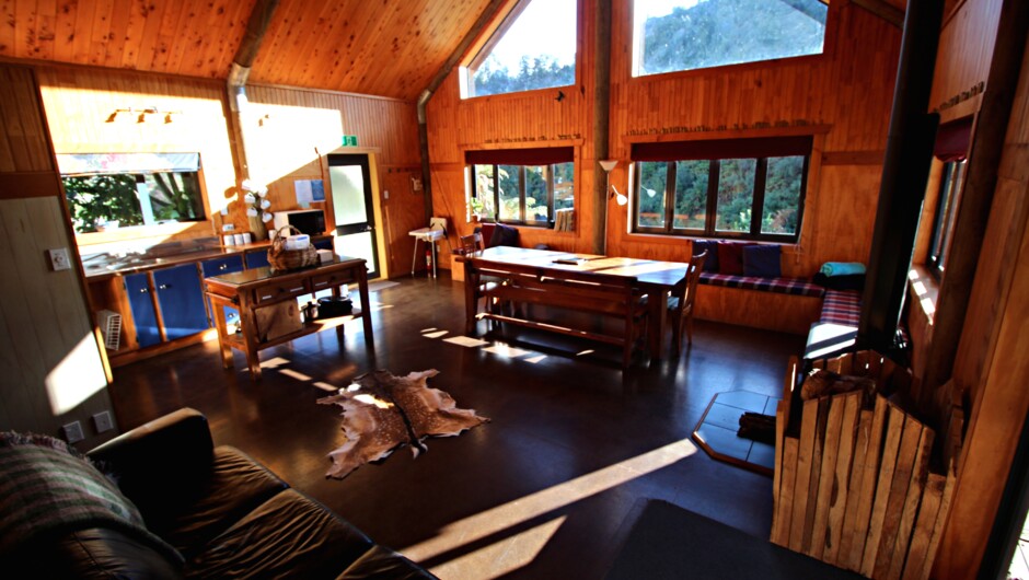 Blue Duck Lodge interior
