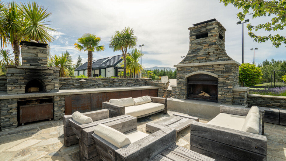 Enjoy the outdoor entertainment area, complete with BBQ, pizza over  & an outdoor fire.