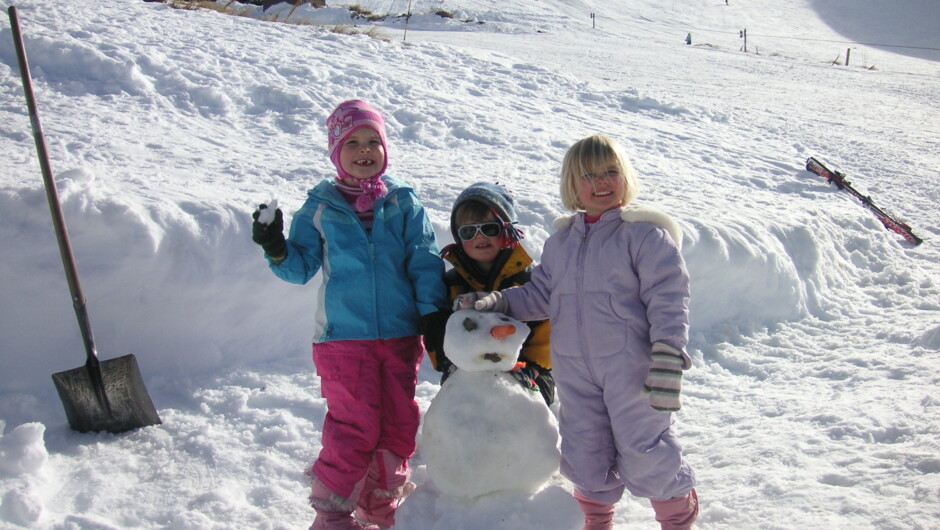 Kids Fun at Hanmer Springs Ski Area